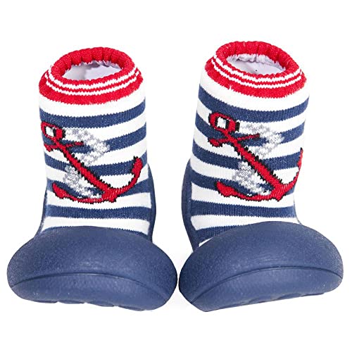 Attipas Marine Red Chaussures ergonomiques pour la croissance naturelle des pieds
