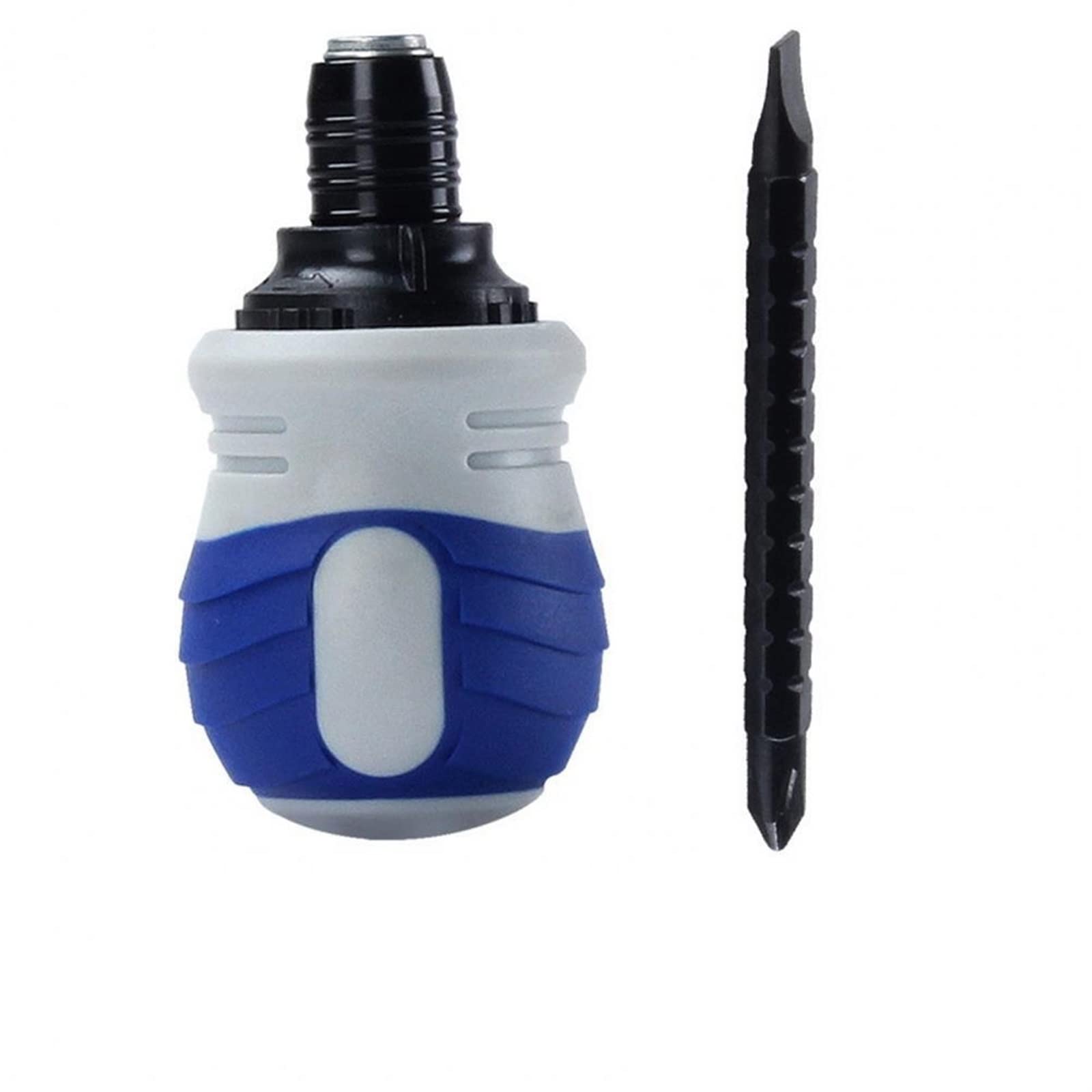WACTOMulti Screwdriver Turnip Head Screwdriver Dual-use Connection Reinforced Phillips Flat Ratchet Electrician Screwdriver Repair Tool for Household