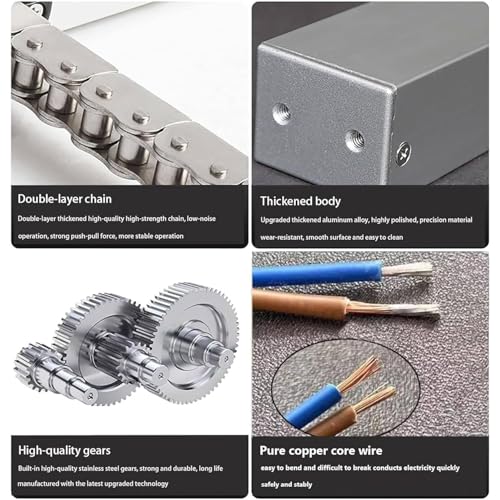 Abridor eléctrico de ventana de cadena automático para controlar claraboyas altas 7