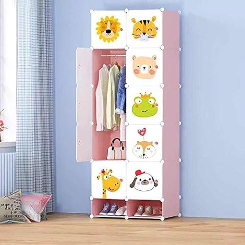 CMY Modular Storage Organizer with Hanging Rod Cover