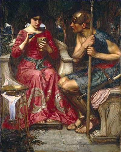 Tableau mythologique Jason et Médée de Waterhouse : l'art classique dans votre bureau