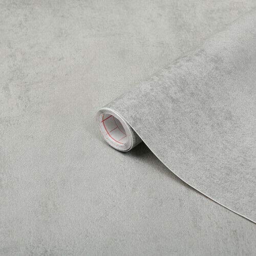 Vinyl Warehouse 5m x 67.5cm d-c-fix Grey Concrete Stone Sticky Back Vinyl Furniture Wrap 200-8291