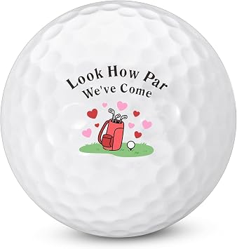 Aeolussoms Golf 1 Year Anniversary Birthday Gifts for Men Husband Boyfriend | Golf Gifts for Men Guys 1st Anniversary Wedding Romantic National Boyfriend Sweetest Day Gift for Him Her Christmas Stockings