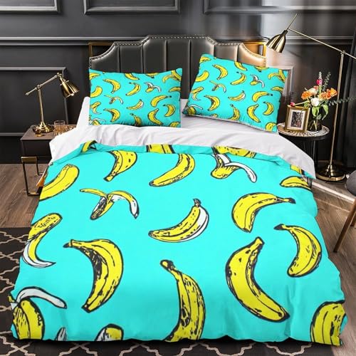 Parure de lit bambou 3D microfibre douce et résistante à fermeture éclair - 2
