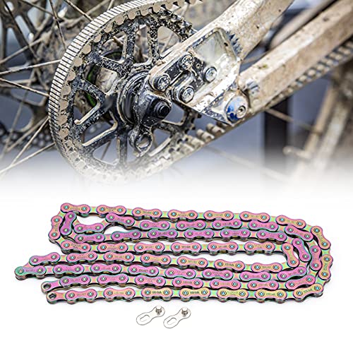 Corrente de Bicicleta, Corrente de Bicicleta de 12 Velocidades de 1/2 X 11/128 pol. Aço Carbono de A