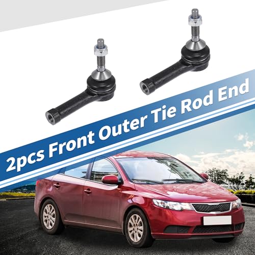 X AUTOHAUX 2pcs Front Outer Tie Rod Ends Kit Suspension Steering Tie Rod End for Ford Explorer 2011-2019 for Ford Flex 2017-2018 Drag Link No.ES800952 by X AUTOHAUX - Used condition - Image 2