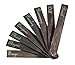 Slate Garden Plant Markers. Set of 8 Etched Garden Labels for the Vegetable or Herb Garden. Made in the USA of reclaimed New England Roofing Slate. (Herbs)