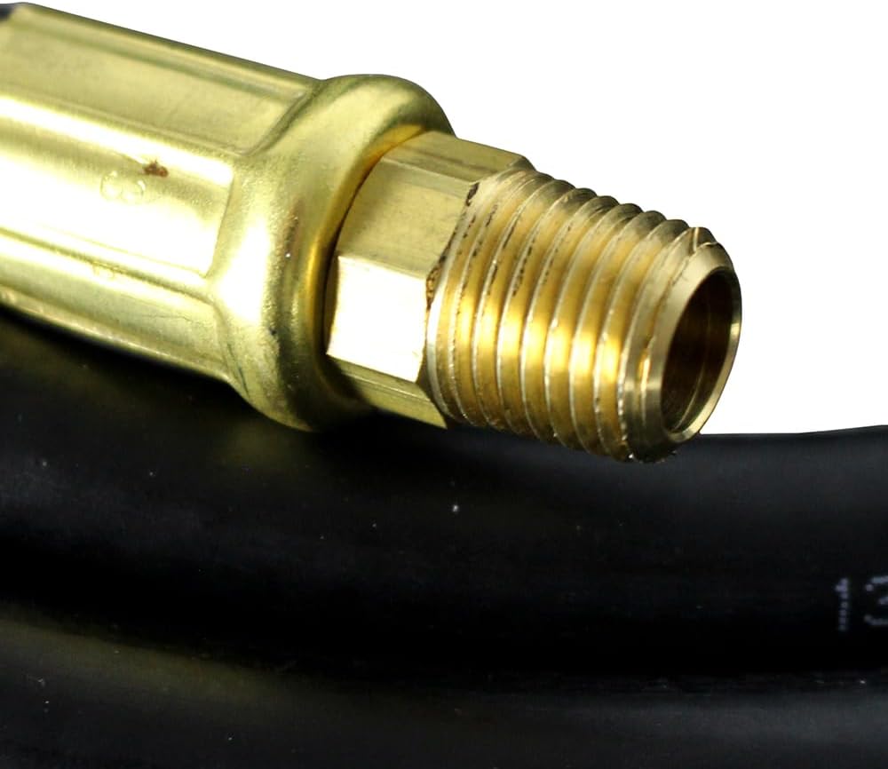 Goodyear Rubber Air Hose - 3/8in. x 100ft., Black