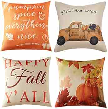 thanksgiving pillows amazon