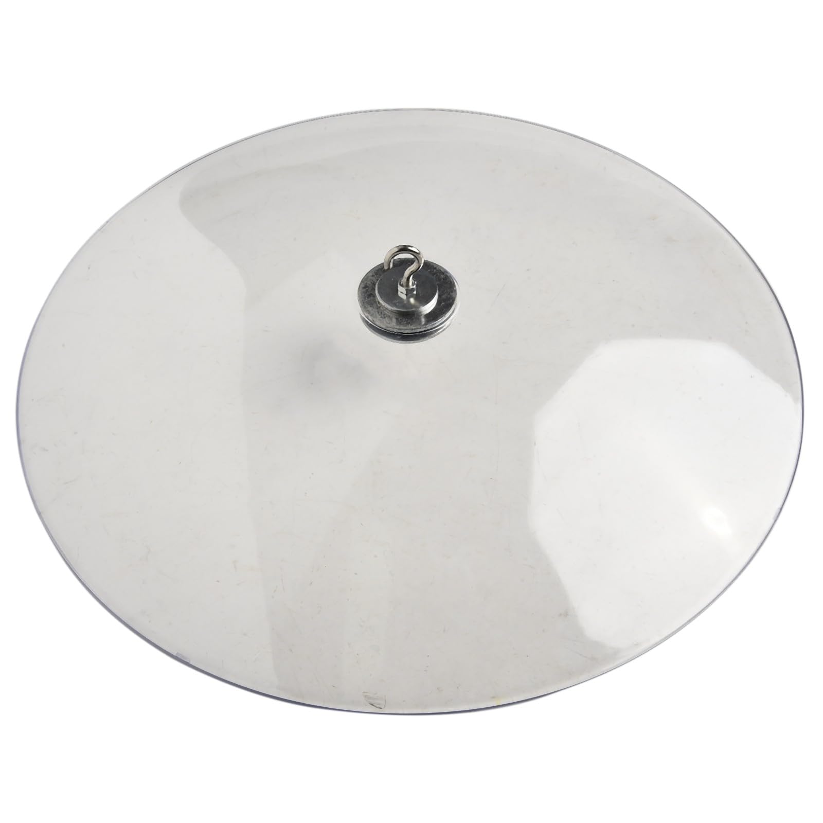 Mangeoires à oiseaux sauvages en plastique transparent pour déflecteur d'écureuil et protection contre les intempéries, 33 cm de diamètre