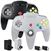 2 Pack N64 Controller, iNNEXT Classic Wired N64 64-bit Gamepad Joystick for Ultra 64 Video Game Console