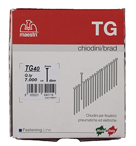 Clous AX-TG 40 mm galvanisés pour agrafeuse Ro-Ma boîte de 5000 pièces - 2