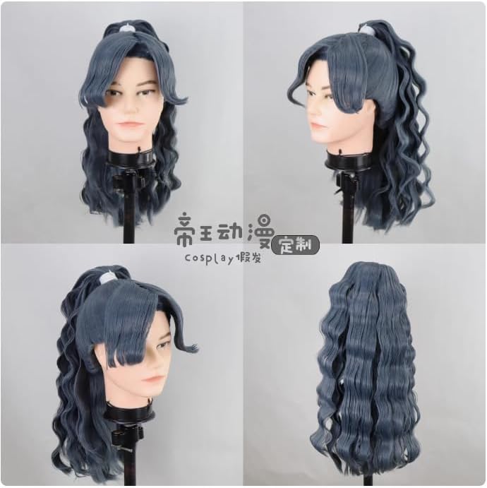 忍たま乱太郎 潮江文次郎 セット済みウィッグ 潮江文次郎 ウィッグ