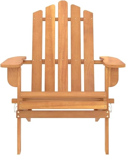 Miniatura 4 de Patio Adirondack Chair, Camping Chair Balcony Furniture Outdoor Seating Furniture Patio for Poolside Balcony Garden Solid Wood Acacia