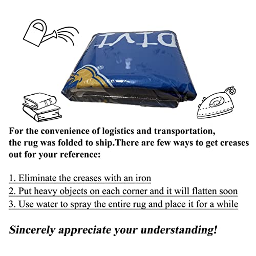 Southwest Navajo Pattern Area Rug And 4 Pcs Non Slip Rug Tape For Floors Tiles Combo, Southwestern Area Rugs, Native American Rug, Geometric South West Pattern, Modern Rug Home Decor 3X5 Ft #TOP6