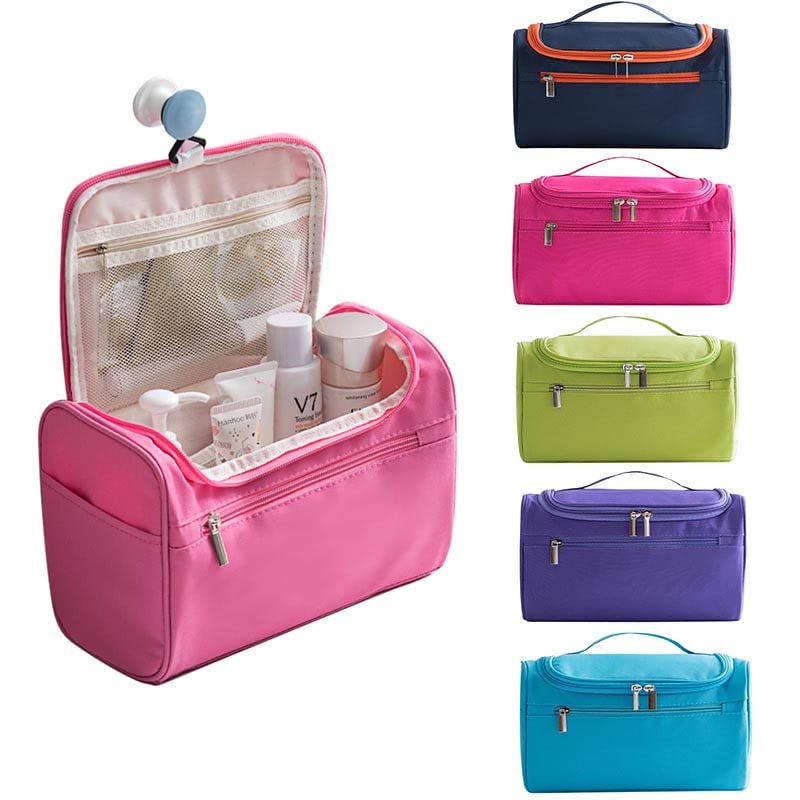 Borsa per Il Trucco da Donna e da Uomo, Grande Borsa cosmetica Impermeabile, Borse da Viaggio, Esigenze organizzative, Cosmetici, Toilette