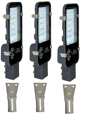 ViViD LED 50 Watt LED Street Light, 2 Years Warranty, Waterproof (Cool White, Pack of 3)