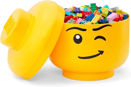 Miniatura 3 de Room Copenhagen LEGO - Cabezal de almacenamiento, grande, color amarillo