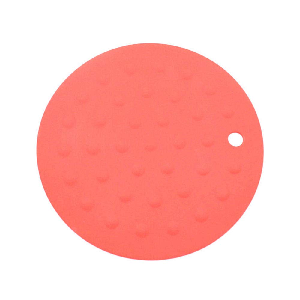 wodoodporne obrusy. Wielofunkcyjne, odporne na wysoką temperaturę, antypoparzeniowe podstawki, podkładki pod garnki, stołowe, podkładki-Rose Red(Brilliant Red (4 Pieces))