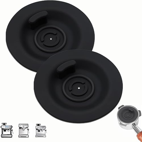 Miniatura 1 de Dianrui Disco de limpieza espresso de silicona de 2 piezas de 2.126 in para Breville Accesorios de disco de limpieza para máquina Espresso Barista