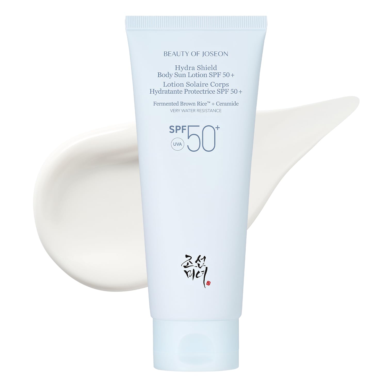 Beauty of Joseon Hydra Shield Body Sun Lotion SPF 50+ Fermented Brown Rice™ and Ceramide | Daily Korean Skincare and Hydrating Sunscreen, Lightweight, Non-Sticky for Body 150mL