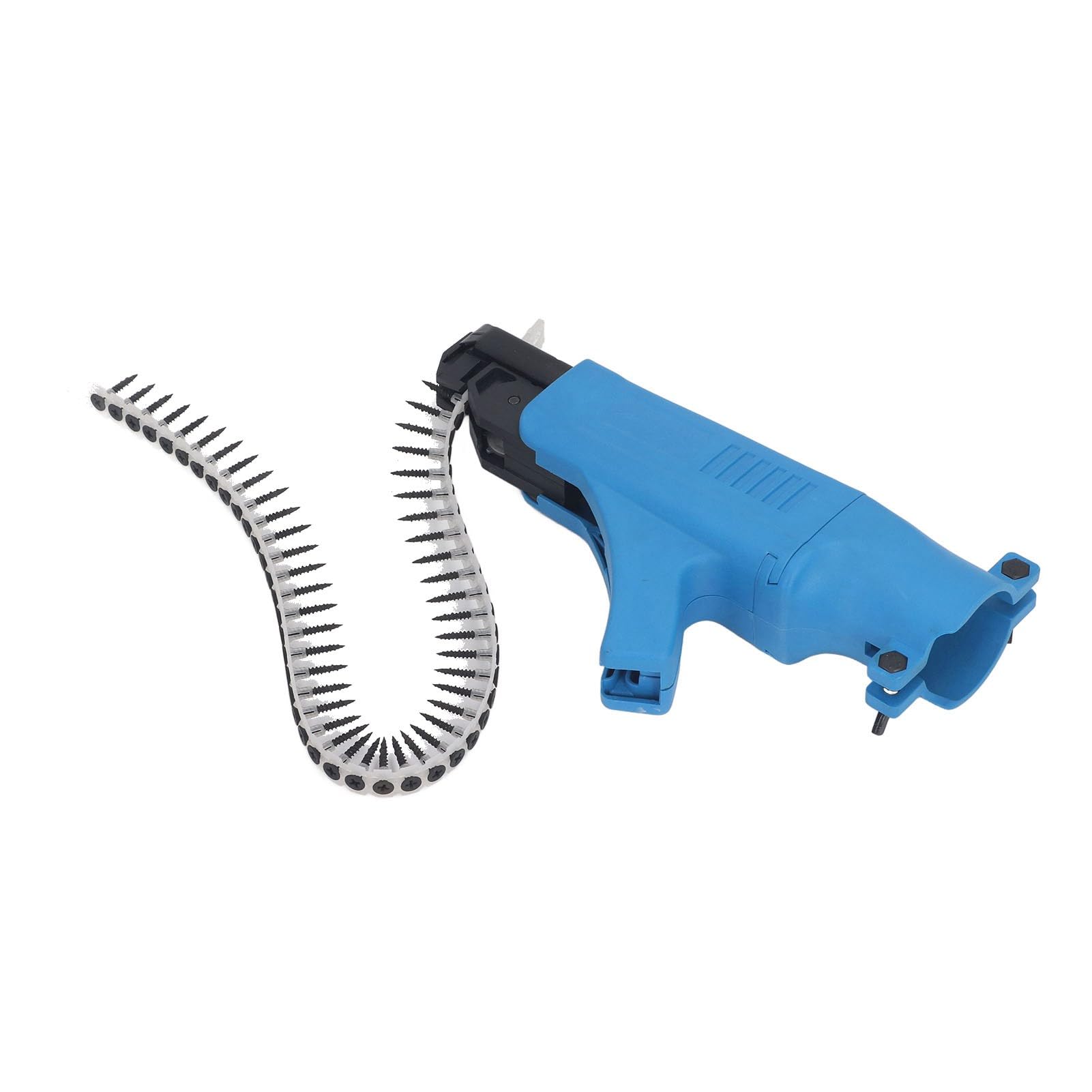 aqxreight Adattatore per Pistola Sparachiodi a Catena per Trapano Elettrico 47 * 50 Mm, Adattatore per Chiodo a Catena con Punta a Vite con Regolazione Automatica e Spinta a Molla Ispessita,