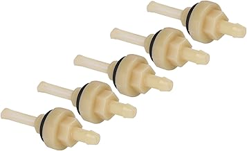 5pcs Filtro de Combustível de Plástico Conjunto de Filtro de Combustível, Filtro de Combustível do Tanque de Combustível Peças de Motor a Gasolina Bocal de Saída do Tanque de