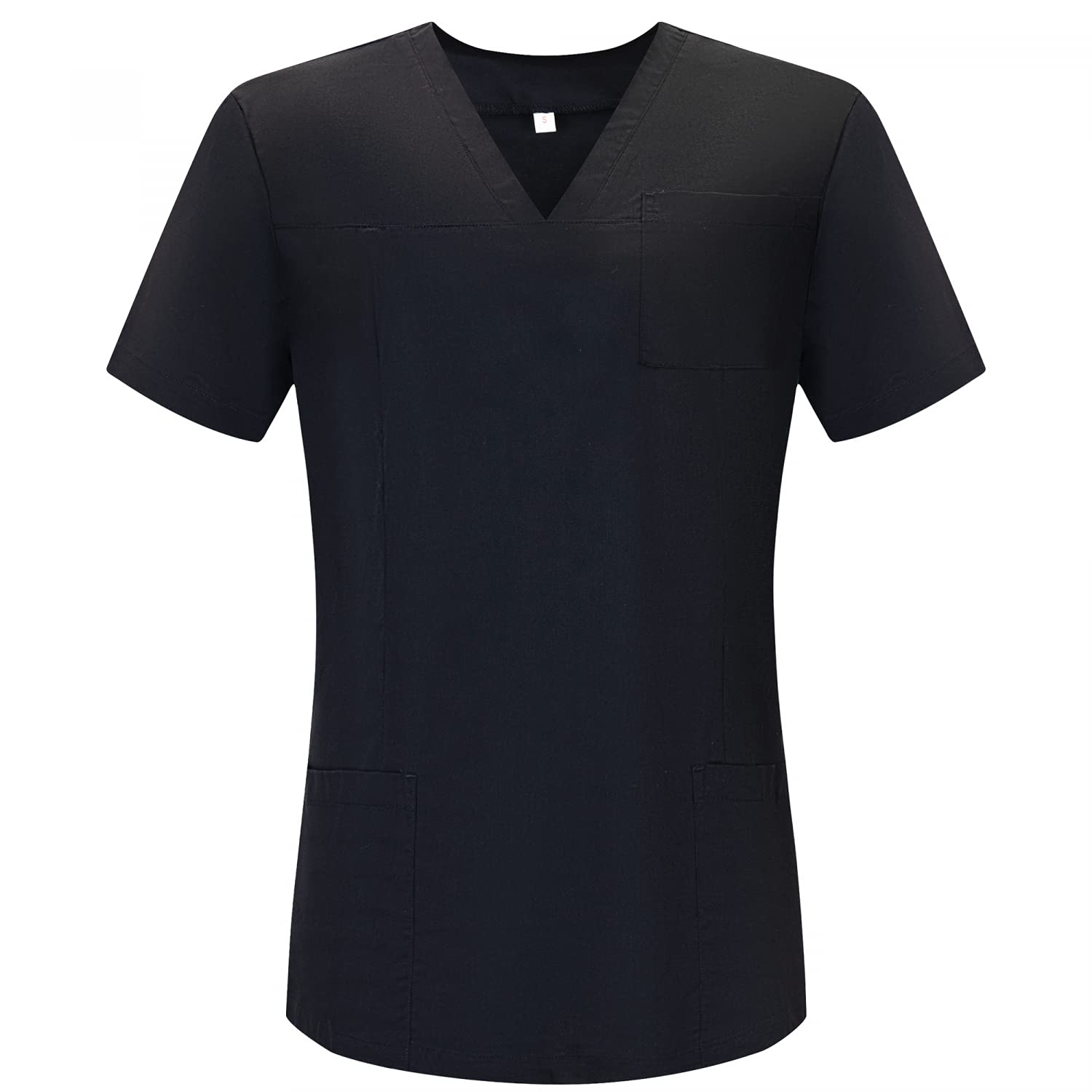MISEMIYA Damski fartuch sanitarny dla kobiet 707, czarny 21, XL