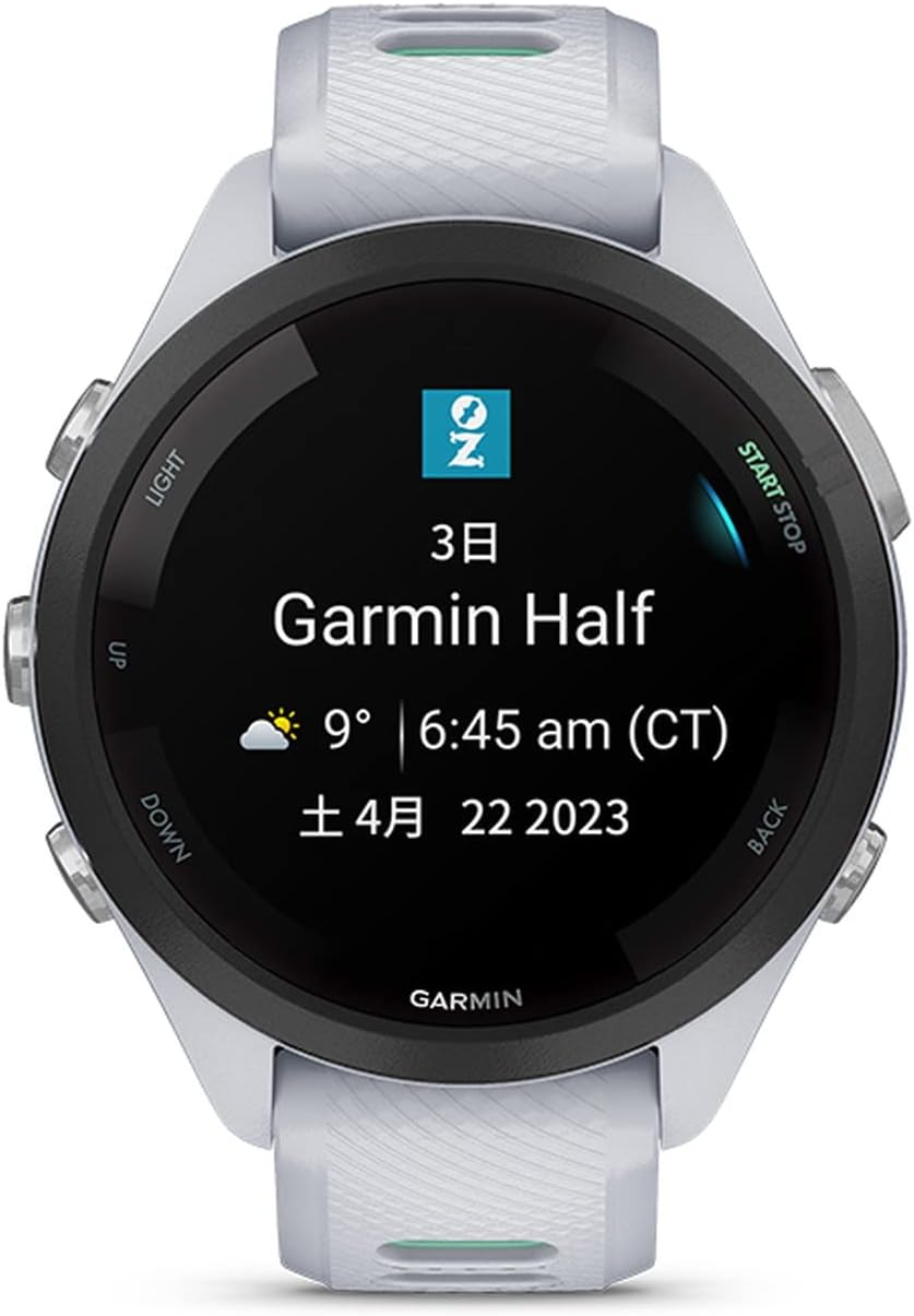 GARMIN(ガーミン)GPSランニングウォッチ Forerunner 265S Music 【ロングバッテリー/超軽量/高精度GPS/色鮮やかなAMOLEDタッチディスプレイ/アプリと連携してデータ管理/睡眠スコア・Body Battery計測/Music保存機能 有・無/Android/iOS対応/Suica機能搭載/防水/日本正規品】