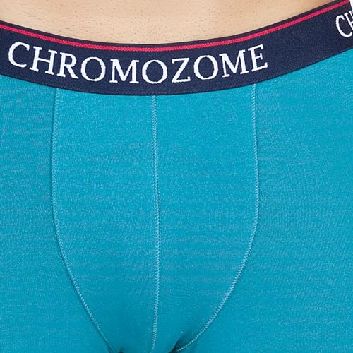 Image of Chromozome Mens Cotton-Stretch Trunks (Pack of 2)