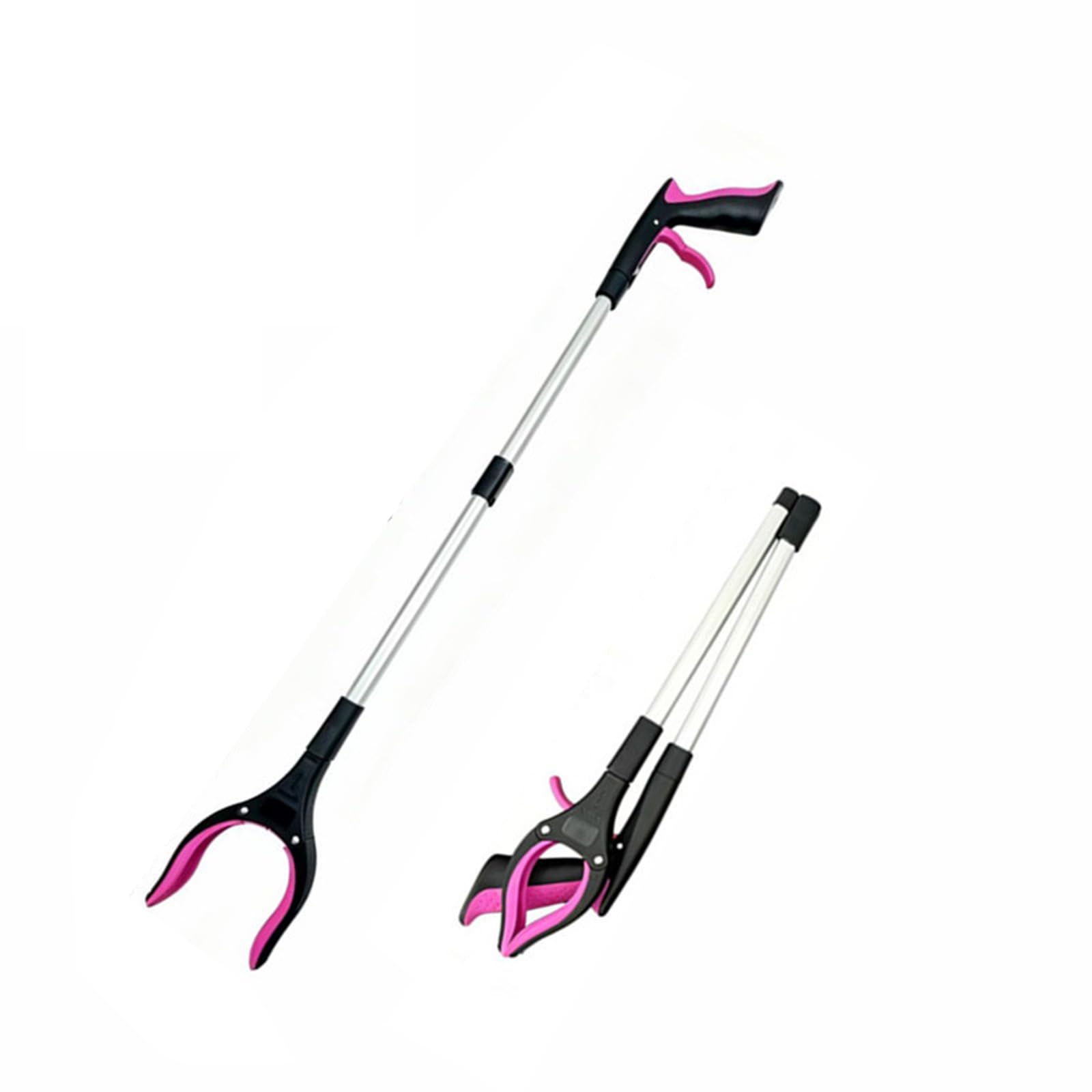 IUYIXWFP Foldable Litter Picker,Magnetic Helping Hand Grabber,Rotating 360°Litter Picker,Lightweight Rubbish Pick Up,Helping Hand Grabber for Adults,Disabled,Elderly,D