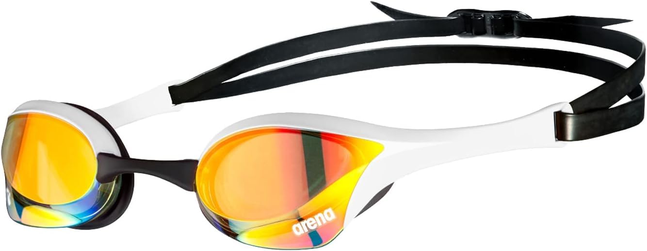 ARENA Unisex – Erwachsene Cobra Ultra Swipe Mr (Yell-White) Swim Goggles, Mehrfarbig, 1 & Unisex Schwimmbrillenetui, Schwarz/Weiß/Royal, Einheitsgröße
