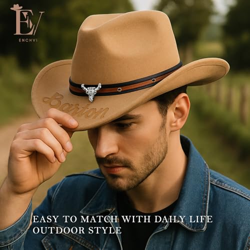 Custom Cowboy Cowgirl Hats with Engraving Name Western Cowboy Hat for Women Men Personalized Toddler Cowboy Hats for Kids3