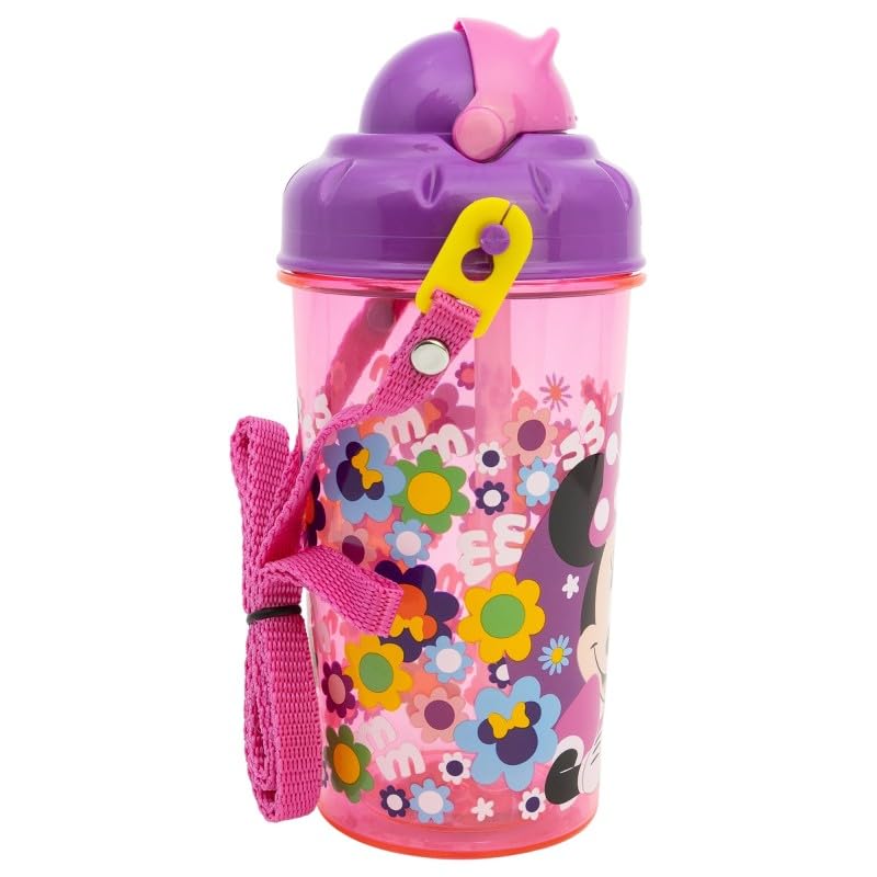 Image of STRIDERS SINGLE WALL CANTEEN 465 ML MINNIE BOLD FLORALS