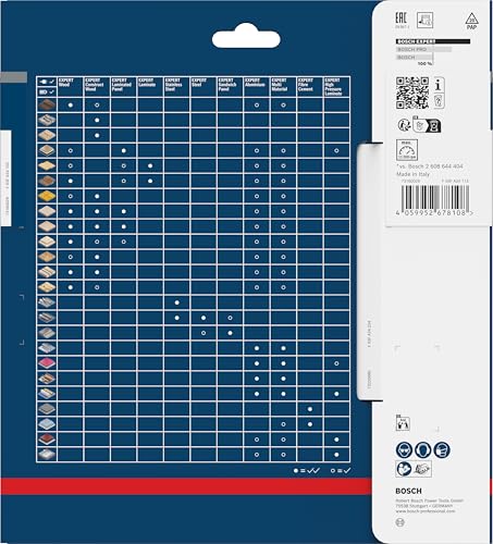 Bosch Professional Zubehör Lame de scie circulaire Expert for Wood 168 x 20 x 1 81 2 mm T42 - vue 5