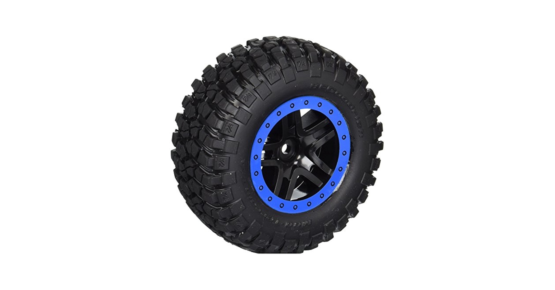 Amazon.com: Traxxas 5883A Tire and Wheel, Split Spoke, BF