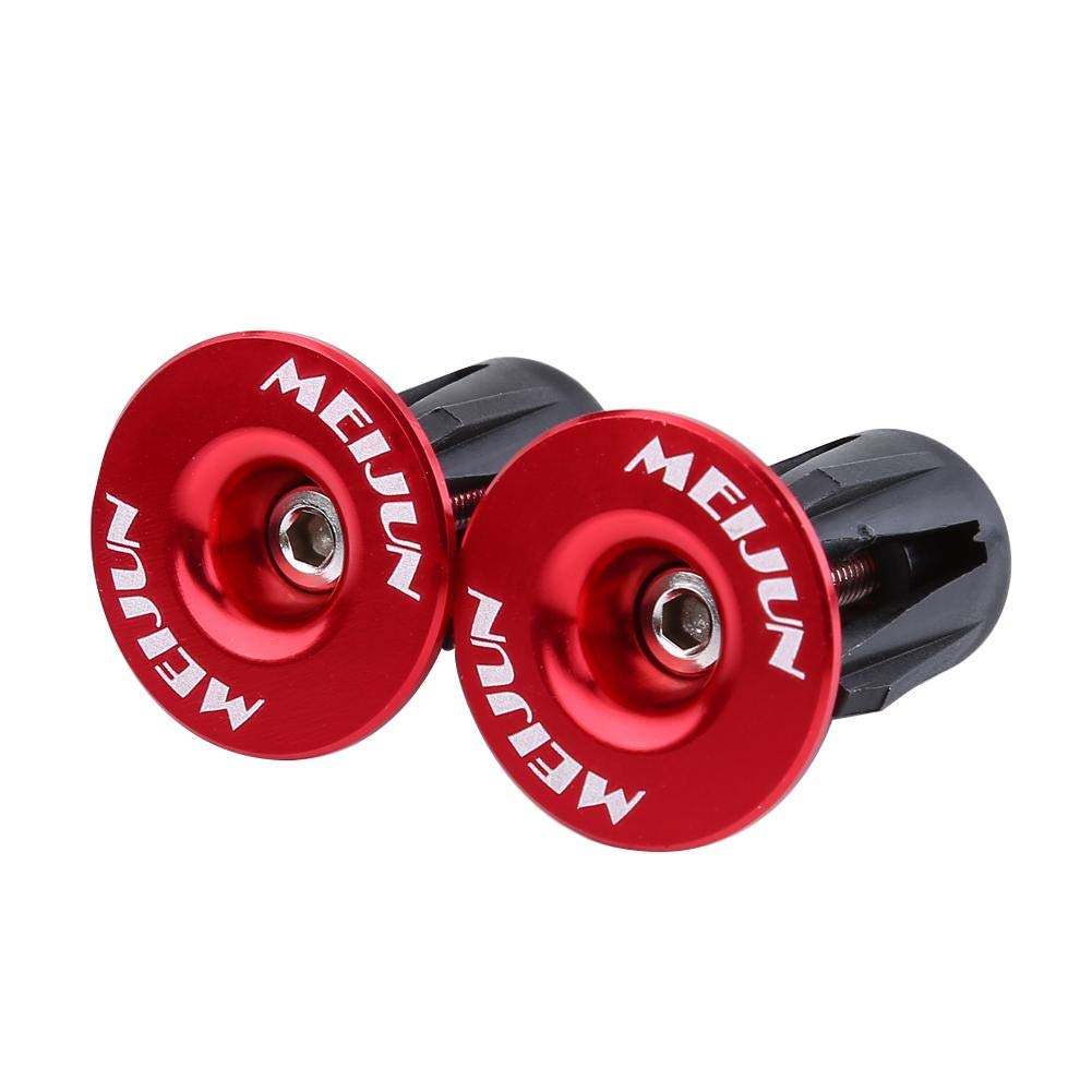 Embouts de Guidon Anti-Vibration K&S Aluminium Bleu pas cher - EMP