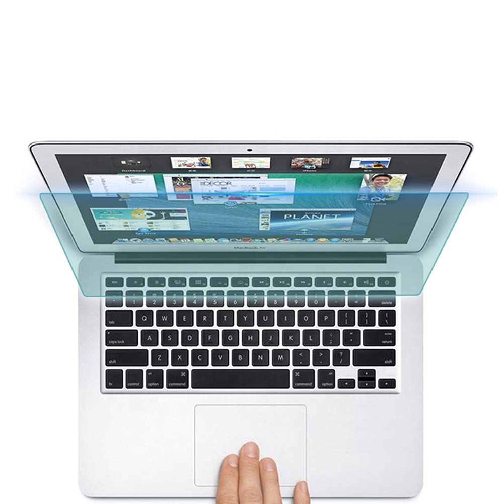 15,6-Zoll-Laptop-Blaulicht-Blockierfilter Anti-Scratch-Anti-Strahlung staubfest- und Fingerabdruck-resistenter Displayschutzabdeckung,2pack
