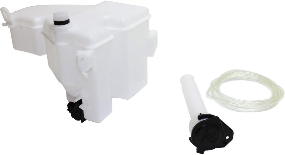 Evan Fischer Washer Reservoir Compatible With 2006-2015 Lexus IS250, Fits 2006-2015 Lexus IS350, Fits 2007-2011 Lexus GS350, Fits 2006 Lexus GS300 Model With Headlight Washers With Pump, Cap LX1288109