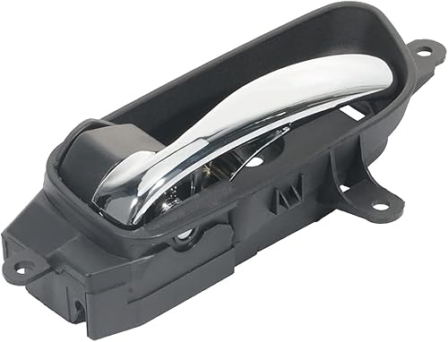 Miniatura 5 de ECCPP Manija de puerta cromada interior interior lado del conductor para Nissan Altima Pathfinder 2013-2017 negro