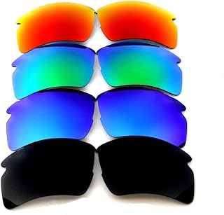 Galaxy Replacement Lenses For Oakley Flak 2.0 XL Sunglasses Black/Blue/Green/Red