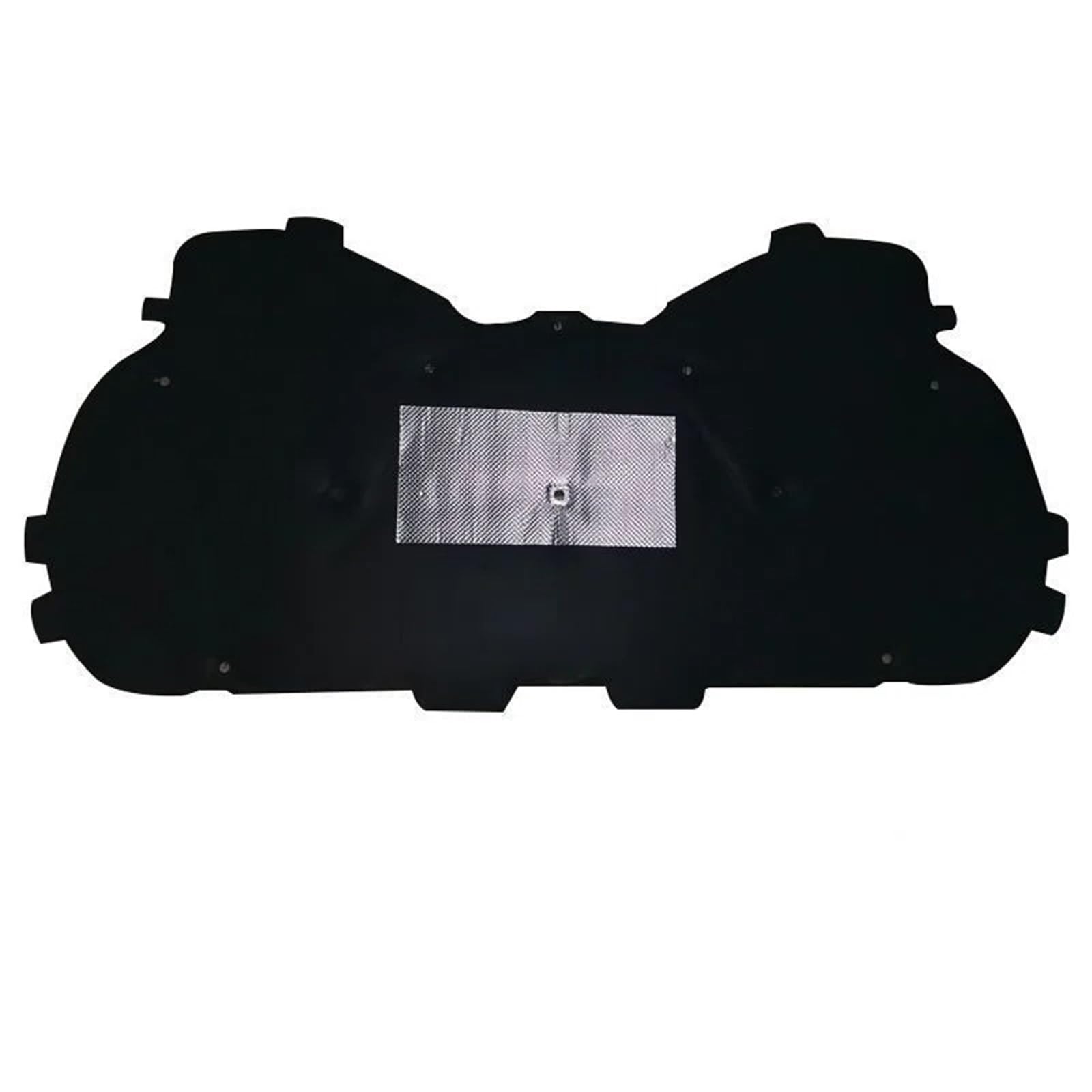Xexjhqq One Color Car Hood Engine Insulation Pad For Q5 8R Mk1 2009 2010 2011 2012 2013 2014 2015 2016 2017 Front Hood Engine Thermal Sound Insulation Flame Retardant Pad