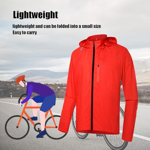Chaqueta ciclismo hombre impermeable y ligera miniatura 3