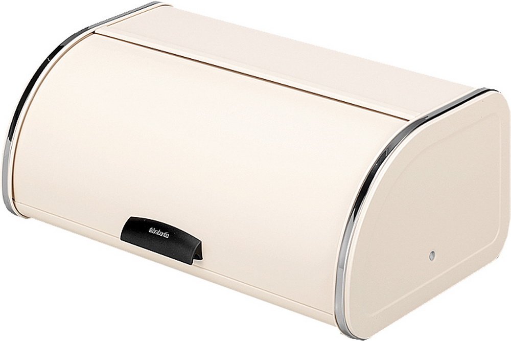 Roll Top Bread Bin - Almond, L