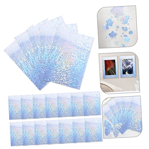 Papier adhésif holographique imprimable pour des stickers aux reflets purs