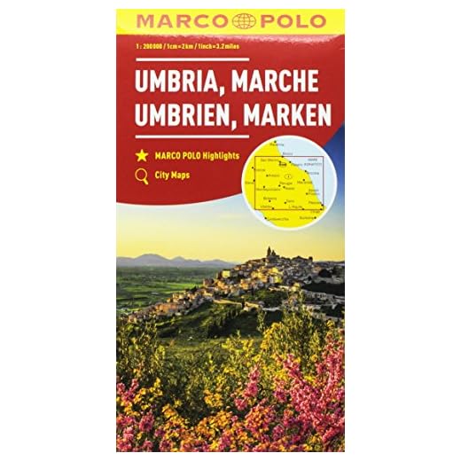 Umbria e Marche 1:200.000