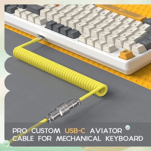 Image of Wireless Gaming Keyboard and Wrist Rest Pad and Custom Coiled USB C Cable,Triple Mode TKL Hot Swappable Tactile Switches,LIGHTSYNC RGB,Mechanical Keyboard Palm Rest for PC PS5 PS4 Xbox Mac-3 in 1 Kit
