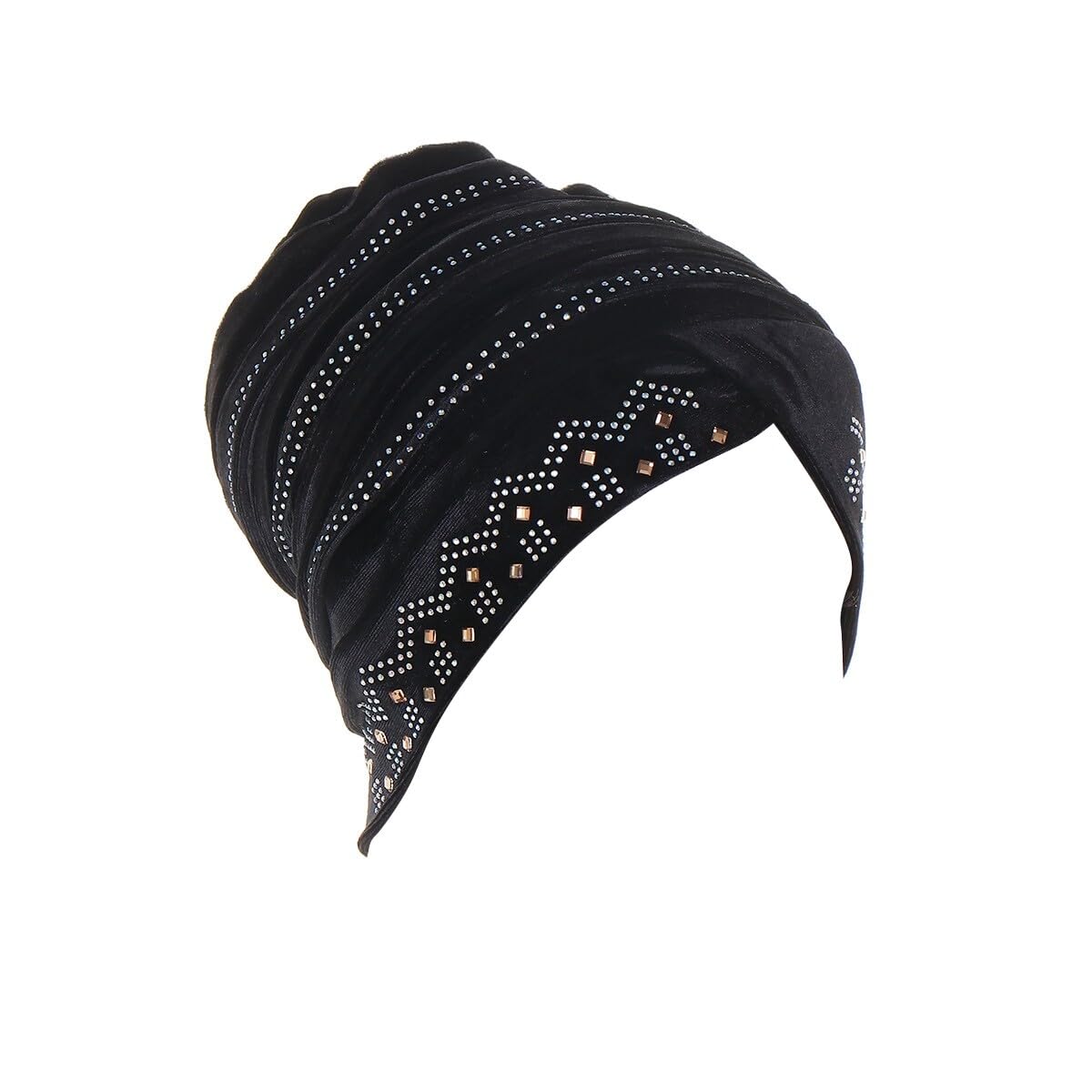 限定版◆25SS◆AWESOMENEEDS◆Turban Hat_Lace Black zhxinashu 2 Pieces African Women Hats Turban Head Wraps for