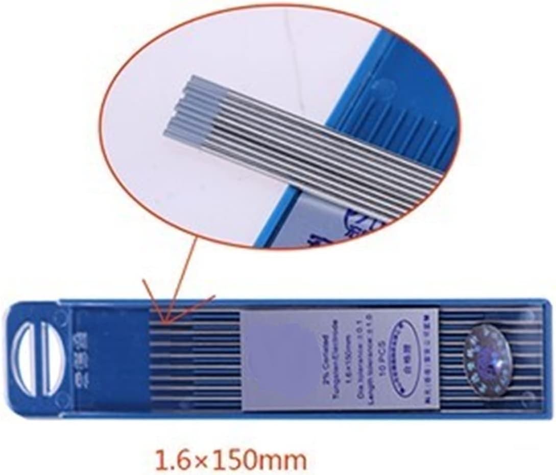 Tungsten Electrode Argon Arc Welding Needle 150mm 1.6/2.0/2.4(1.6 150mm Grey Head)