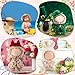 Simgoing 8 Sets Festival 17cm Doll Clothes Outfits All Seasons Holiday Dolls Costume Accessories for Valentine St. Patrick Summer Easter Party Favors Decoration Gifts